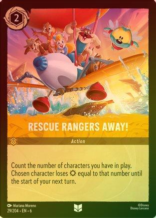 Rescue Rangers Away! - 29/204 - Uncommon (Foil)