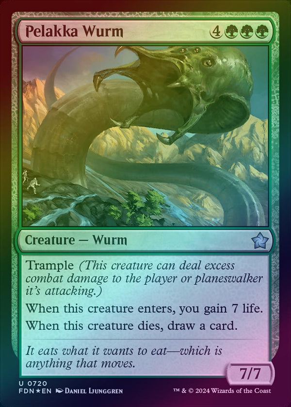 Pelakka Wurm (Foil) (FDN)