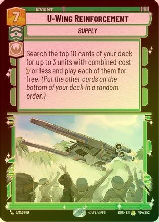 U-Wing Reinforcement - 104/252 - Rare (Foil)