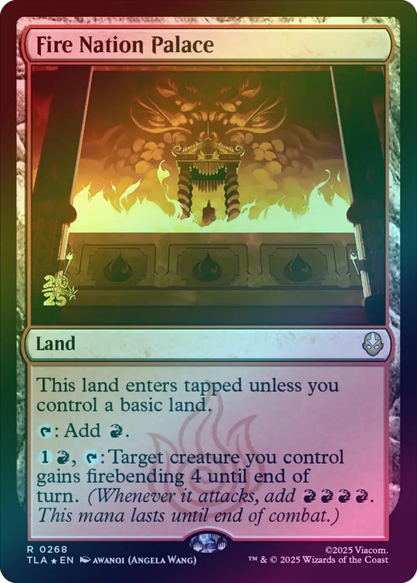Fire Nation Palace - Prerelease Promo (Foil) (PTLA)