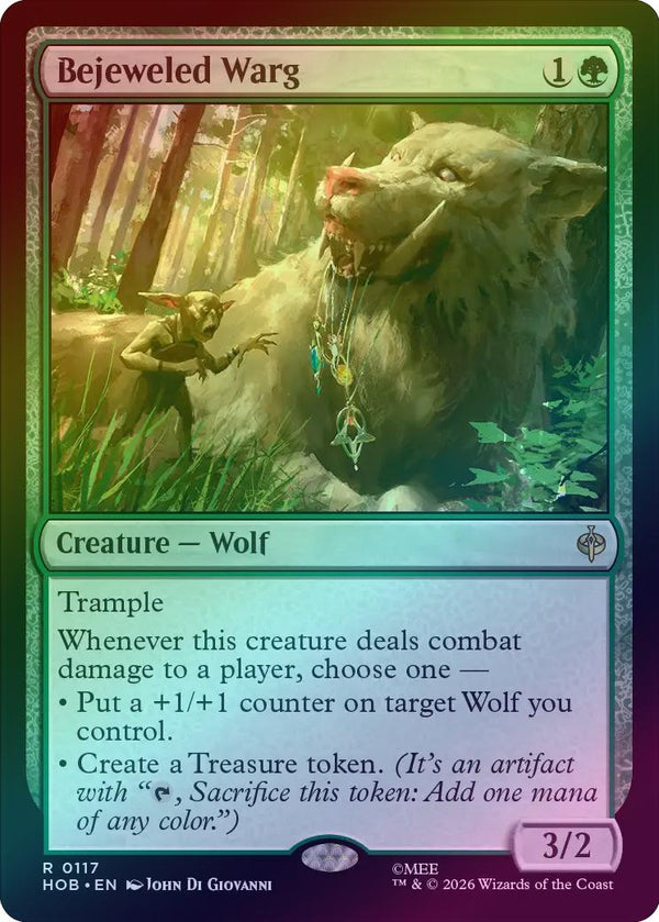 Bejeweled Warg (Foil) (HOB) (Pre-Order)