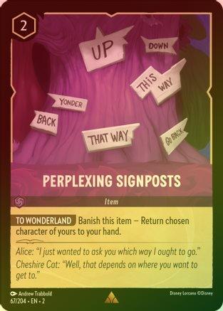 Perplexing Signposts - 67/204 - Rare (Foil)