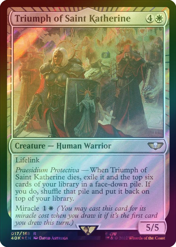 Triumph of Saint Katherine (Surge Foil) (40K)