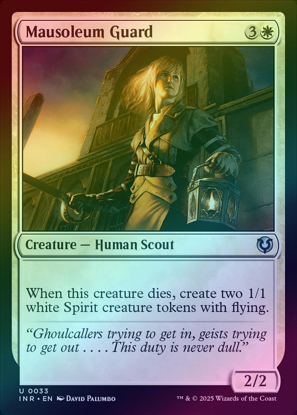 Mausoleum Guard (Foil) (INR)