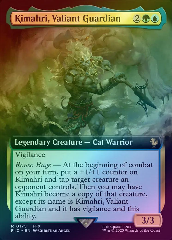Kimahri, Valiant Guardian - Extended Art (Foil) (FIC)