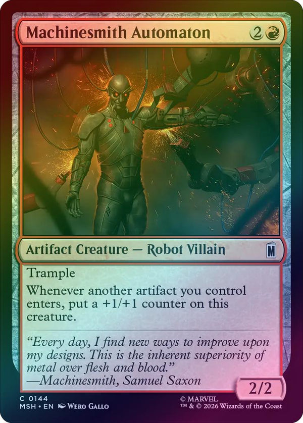 Machinesmith Automaton (Foil) (MSH) (Pre-Order)