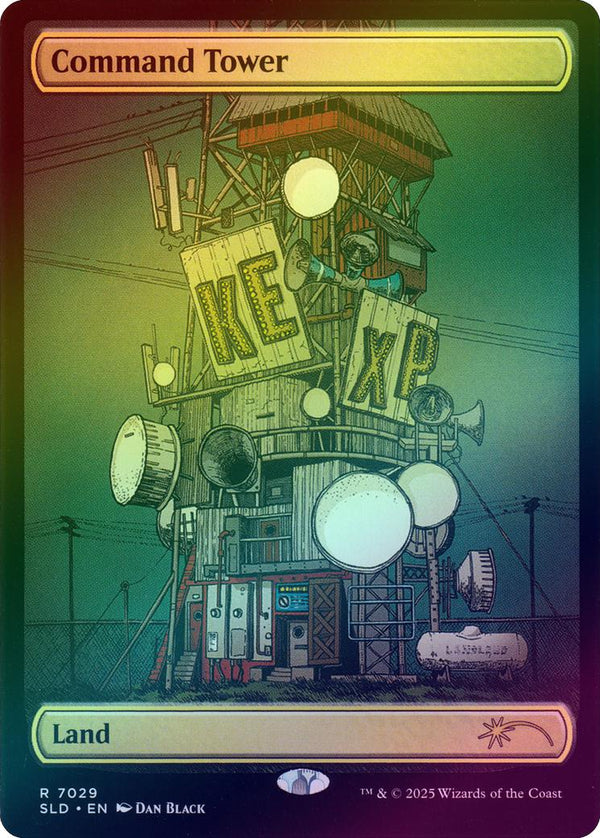 Command Tower - KEXP Bonus Card (Rainbow Foil) (SLD)