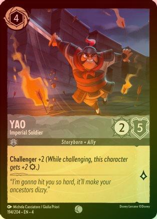 Yao (Imperial Soldier) - 194/204 - Common (Foil)