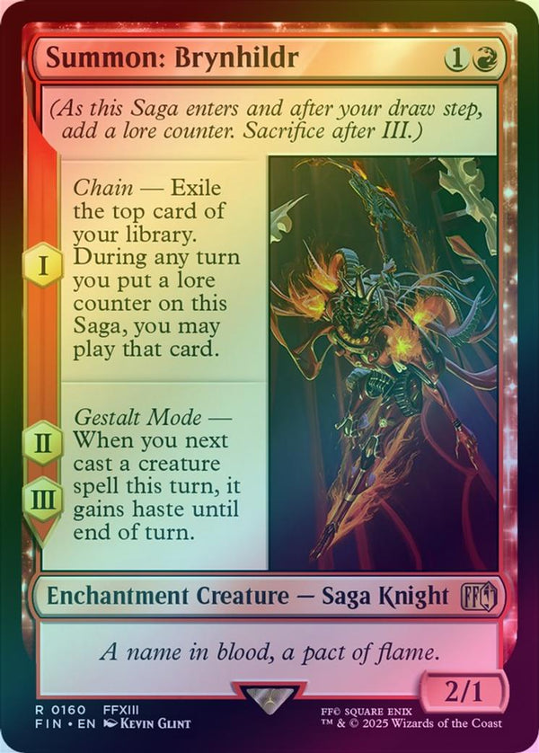 Summon: Brynhildr (Foil) (FIN)