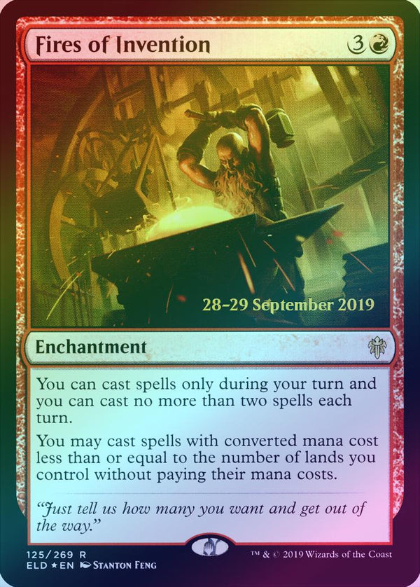 Fires of Invention - Prerelease Promo (Foil) (PELD)