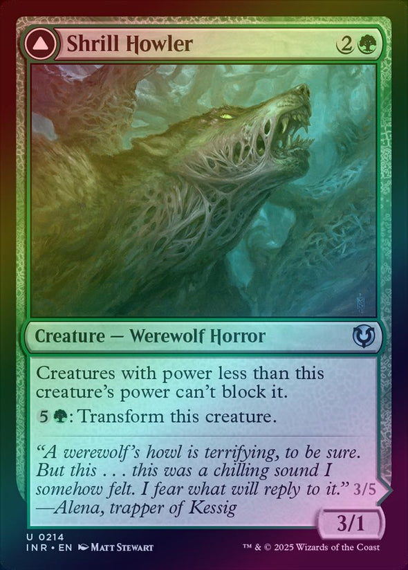 Shrill Howler // Howling Chorus (Foil) (INR)