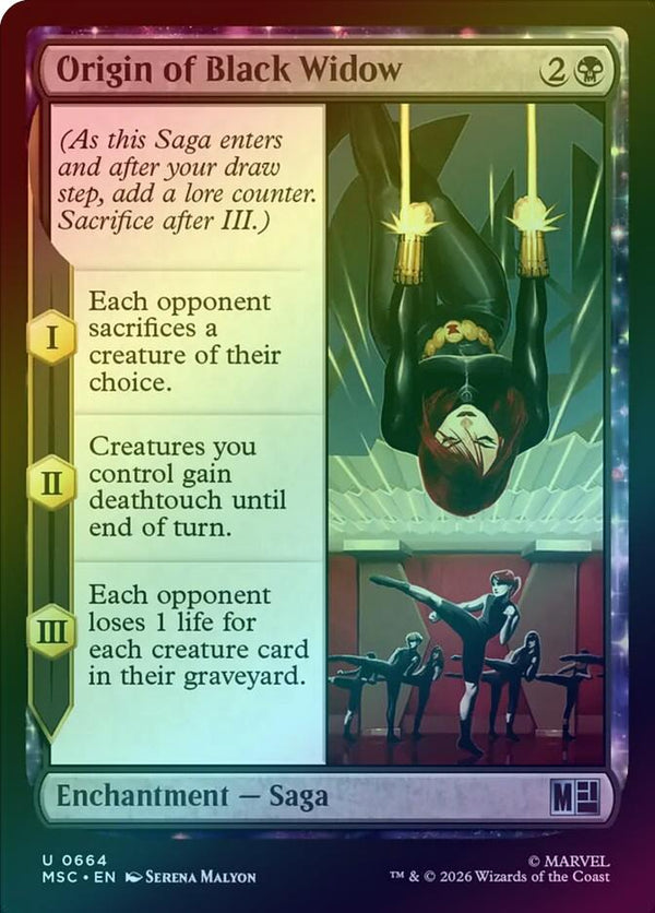 Origin of Black Widow (Foil) (MSC)