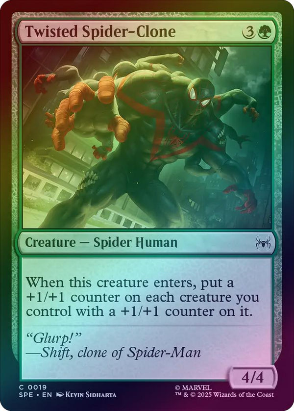 Twisted Spider-Clone (Foil) (SPE)