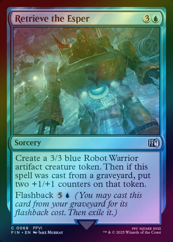 Retrieve the Esper (Foil) (FIN)