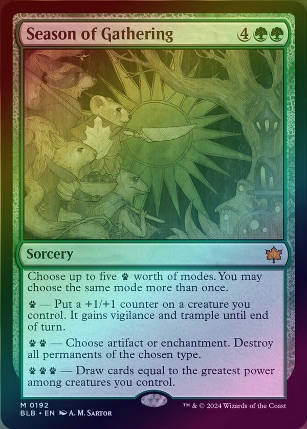 Season of Gathering (Foil) (BLB)