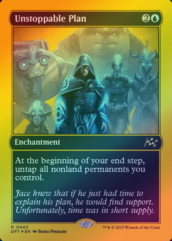 Unstoppable Plan (First-Place Foil) (DFT)