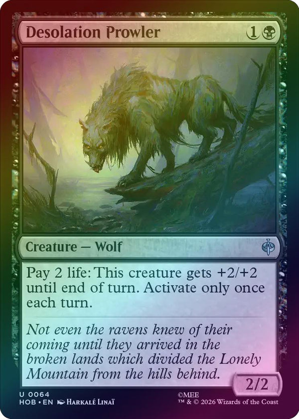 Desolation Prowler (Foil) (HOB) (Pre-Order)