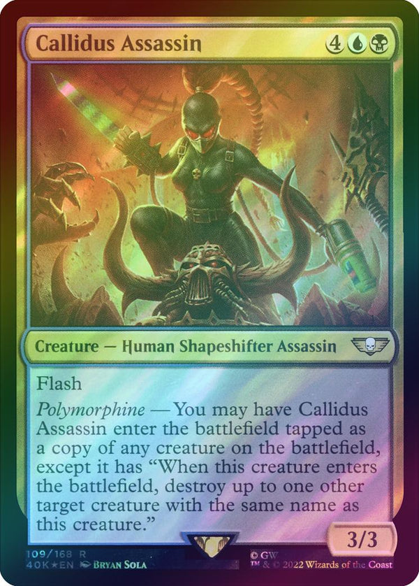 Callidus Assassin (Surge Foil) (40K)