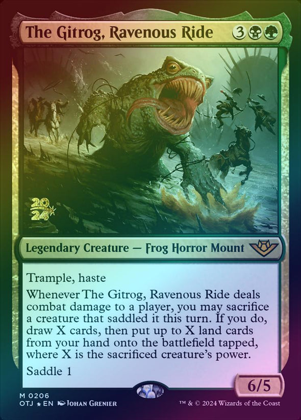 The Gitrog, Ravenous Ride - Prerelease Promo (Foil) (POTJ)