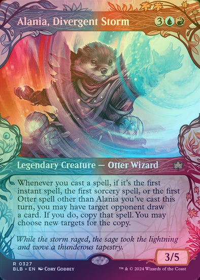 Alania, Divergent Storm - Woodland Showcase (Foil) (BLB)