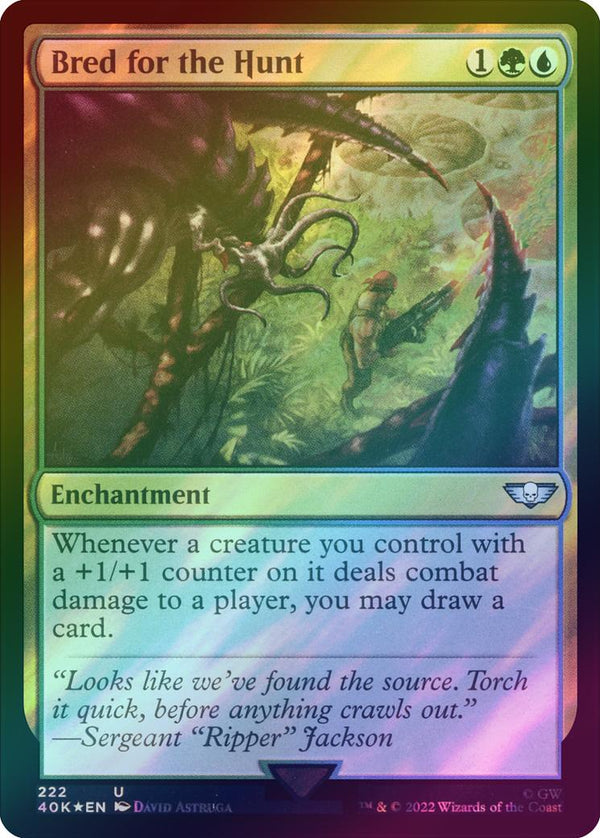 Bred for the Hunt (Surge Foil) (40K)