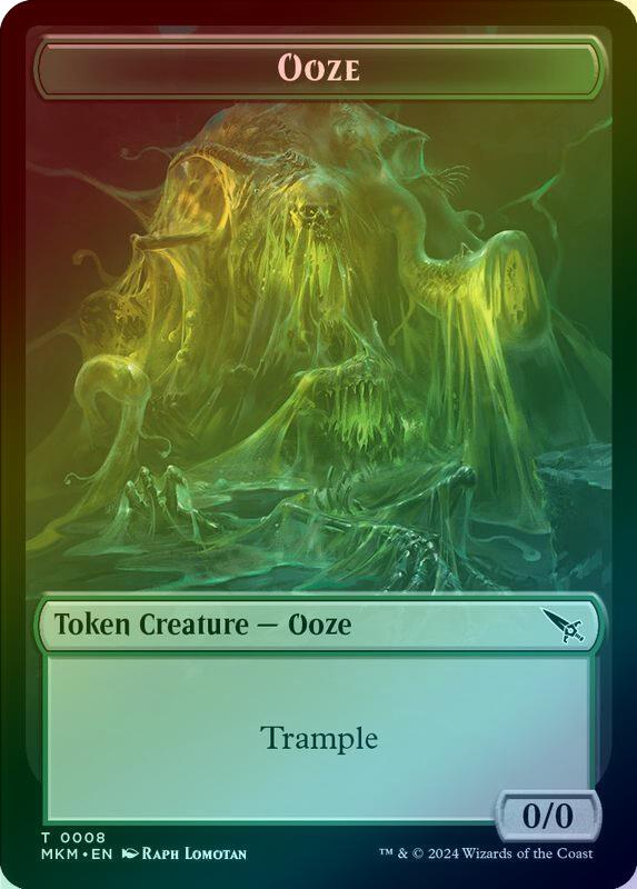 Thopter (020) // Ooze Token (Foil) (TMKM)