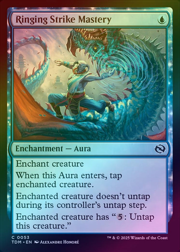 Ringing Strike Mastery (Foil) (TDM)