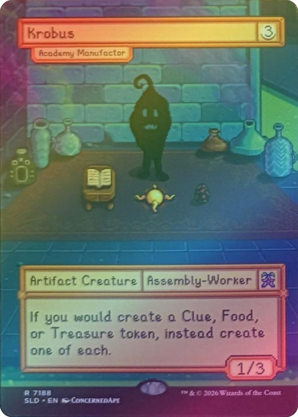 Academy Manufactor - Borderless (Foil) (SLD)