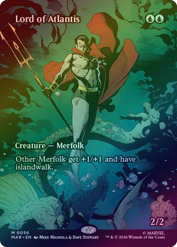 Lord of Atlantis - Source Material Showcase (Foil) (MAR) (Pre-Order)
