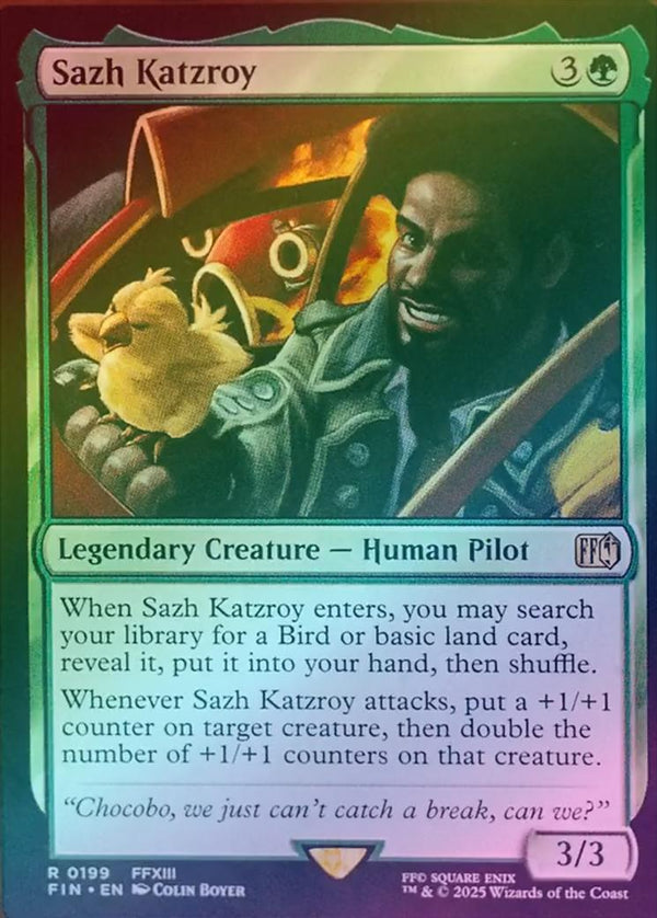 Sazh Katzroy (Foil) (FIN)