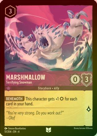 Marshmallow (Terrifying Snowman) - 51/204 - Uncommon (Foil)