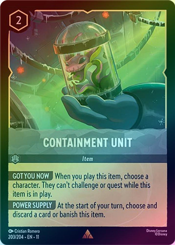 Containment Unit - 203/204 - Rare (Foil)