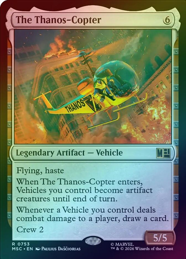 The Thanos-Copter (Foil) (MSC)