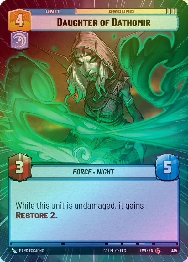 Daughter of Dathomir (Hyperspace) - 335 - Common (Foil)