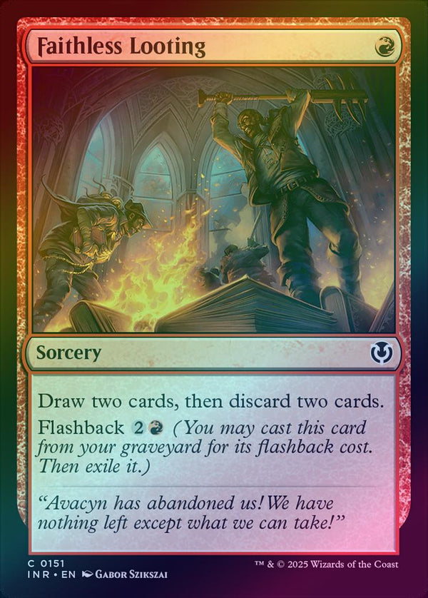 Faithless Looting (Foil) (INR)