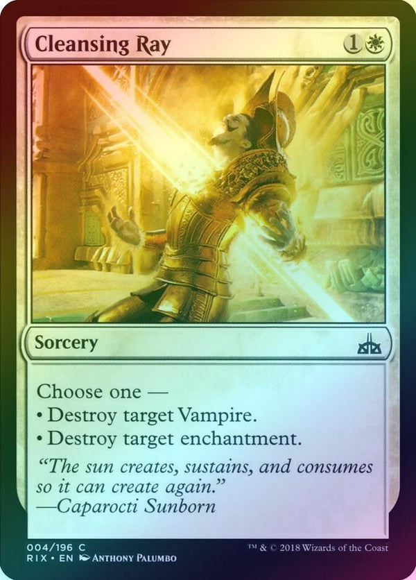 Cleansing Ray (Foil) (RIX)