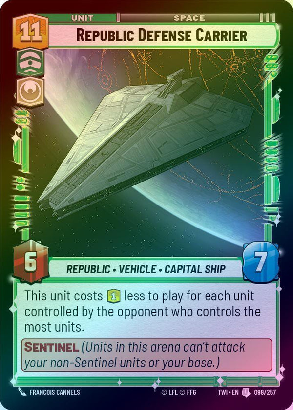 Republic Defense Carrier - 098/257 - Uncommon (Foil)