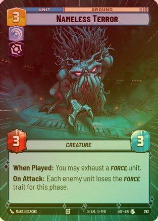 Nameless Terror (Hyperspace) - 773 - Uncommon (Foil)