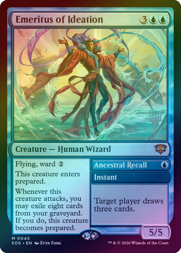 Emeritus of Ideation // Ancestral Recall - Promo Pack (Foil) (PSOS)