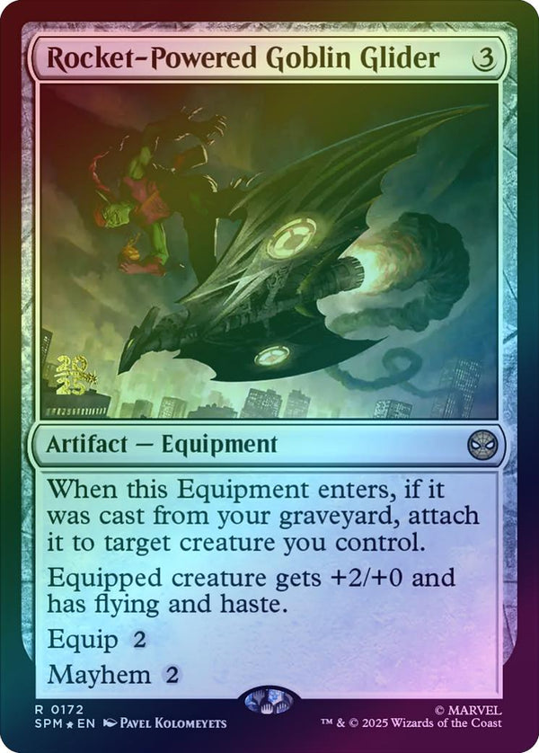 Rocket-Powered Goblin Glider - Prerelease Promo (Foil) (PSPM)