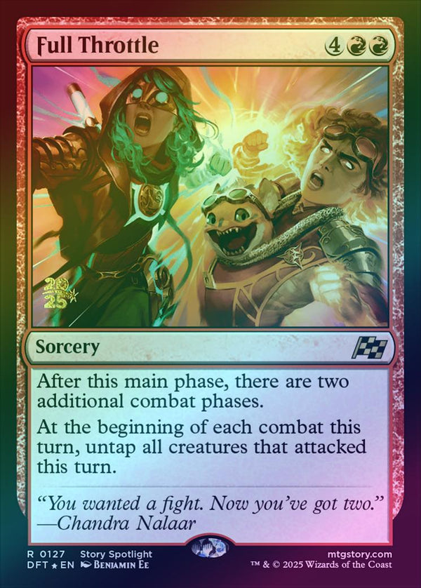 Full Throttle - Prerelease Promo (Foil) (PDFT)