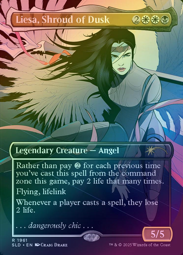 Liesa, Shroud of Dusk - Slay The Day (Rainbow Foil) (SLD)