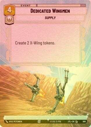 Dedicated Wingmen (Hyperspace) - 988 - Common (Foil)