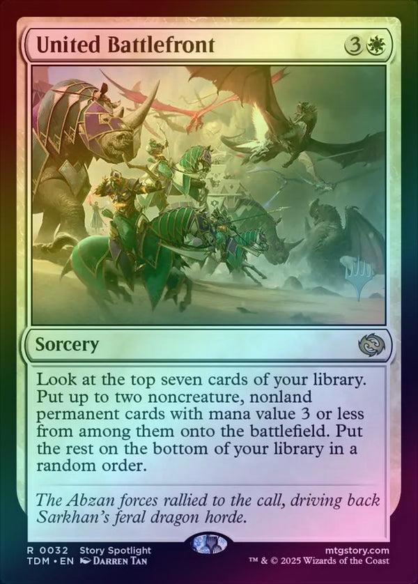 United Battlefront - Promo Pack (Foil) (PTDM)