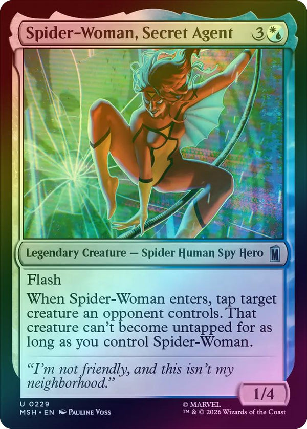 Spider-Woman, Secret Agent (Foil) (MSH) (Pre-Order)