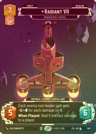 Radiant VII - Ambassadors' Arrival (Prestige) - 1081 - Legendary (Foil)