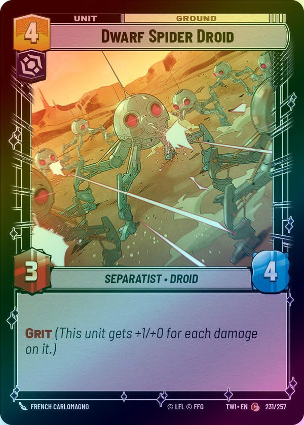 Dwarf Spider Droid - 231/257 - Common (Foil)
