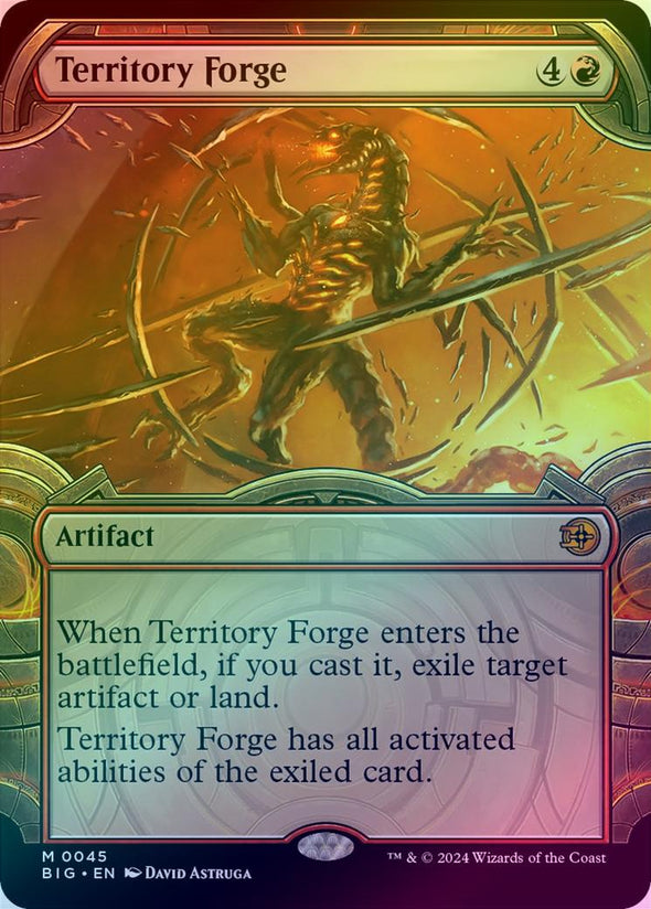 Territory Forge - Showcase (Foil) (BIG)