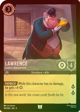 Lawrence (Jealous Manservant) (Fabled Reprint) - 187/204 - Uncommon (Foil)
