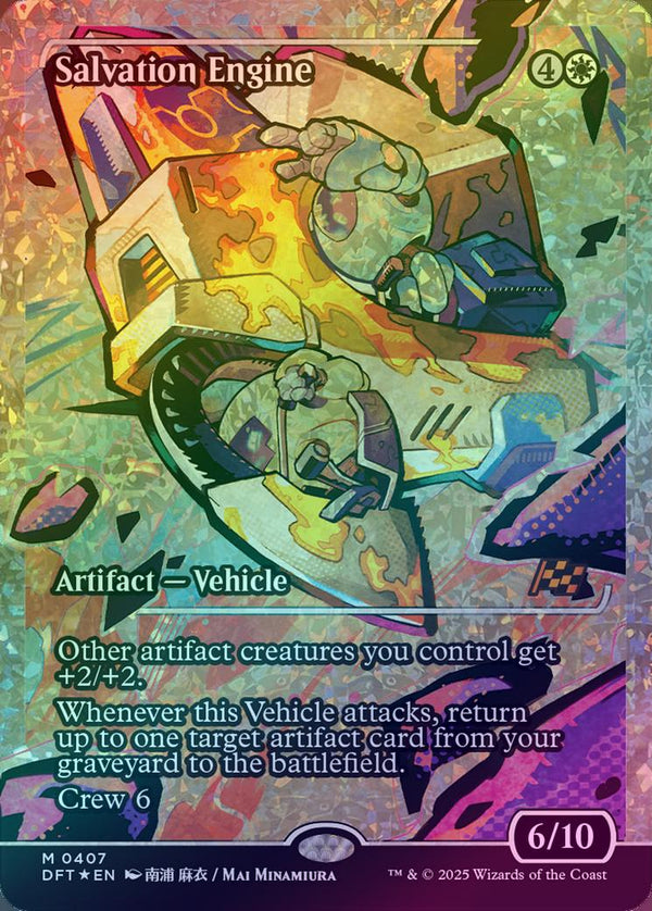 Salvation Engine - Japan Showcase - English Language (Fracture Foil) (DFT)